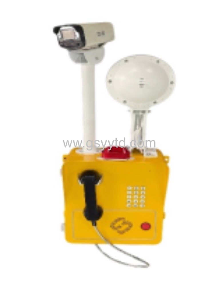 Fiber optic broadcasting telephone